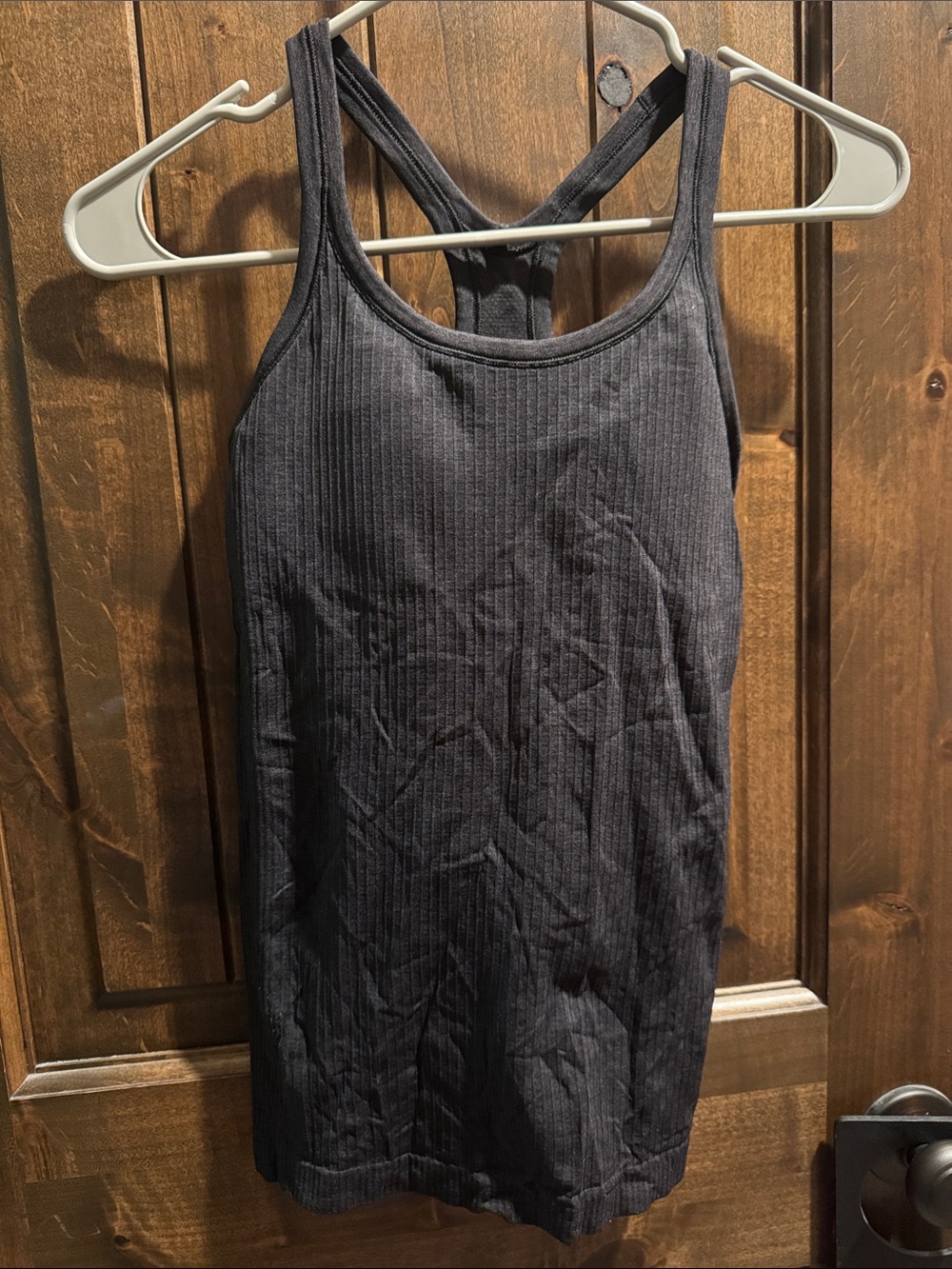 lululemon athletica Black Ribbed Racerback Tank - Picture 7 of 9